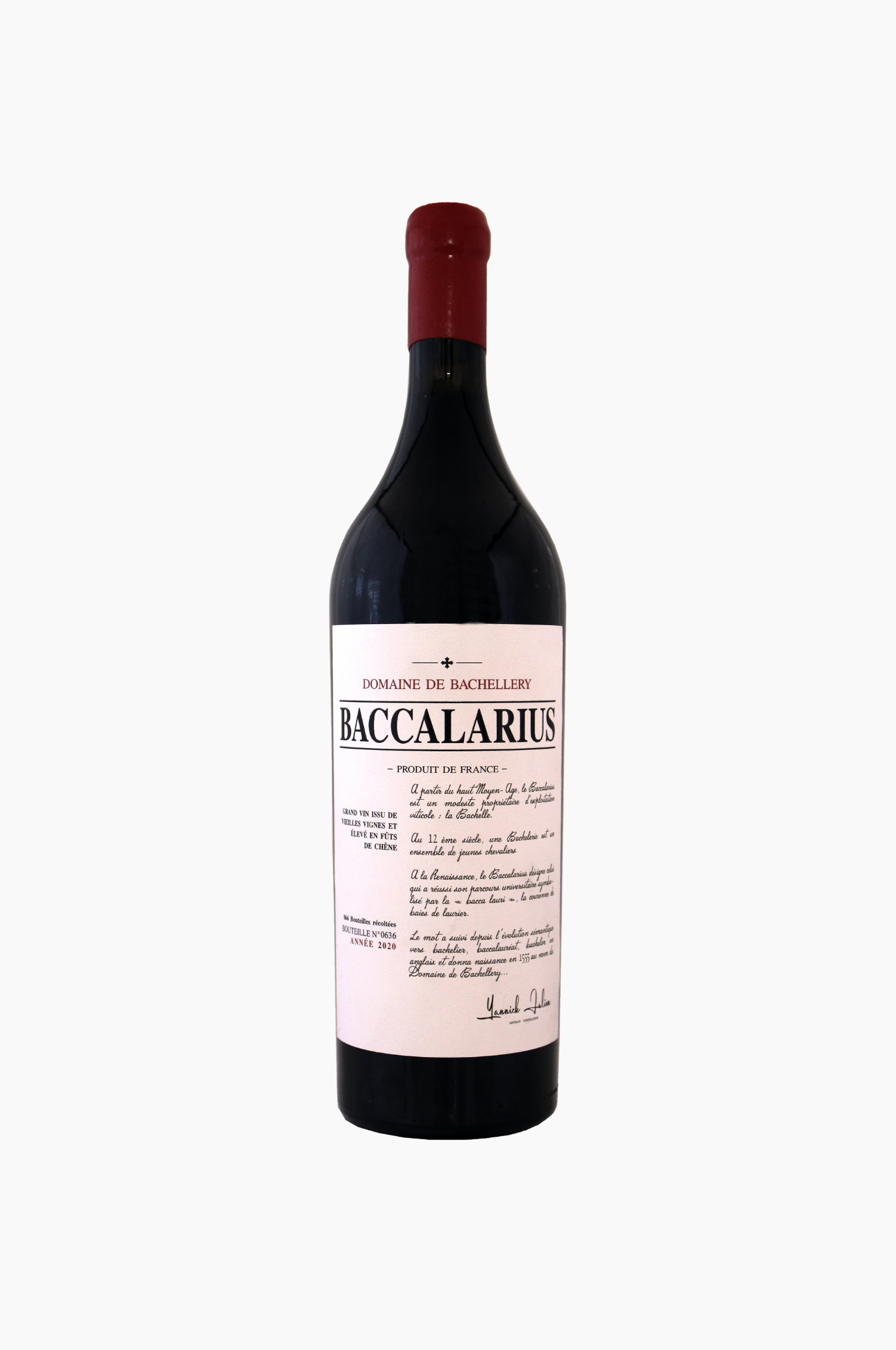 Baccalarius Rouge, Domaine de Bachellery 2021